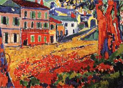 Maurice de Vlaminck Restaurant at Marly-le-Roi China oil painting art